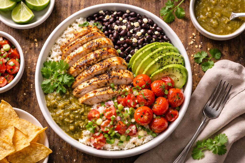 Chicken Burrito Bowl Recipe