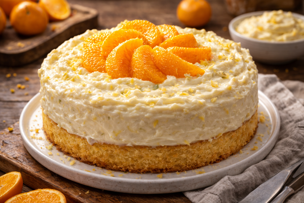 Mandarin Orange Cake Recipe