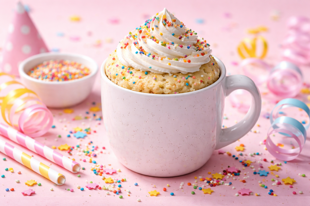 Vanilla Mug Cake Recipe