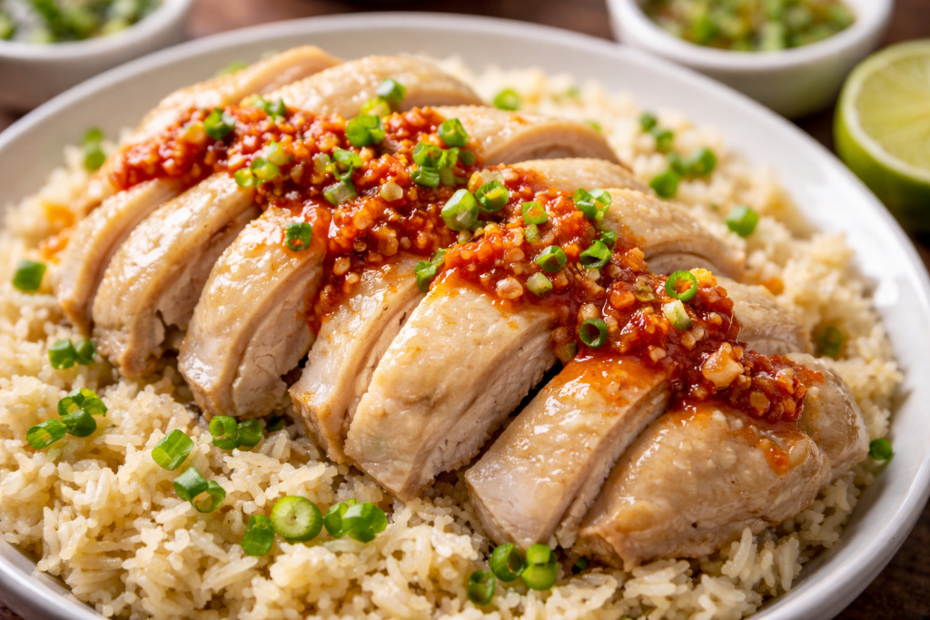 Hainanese Chicken Rice Recipe