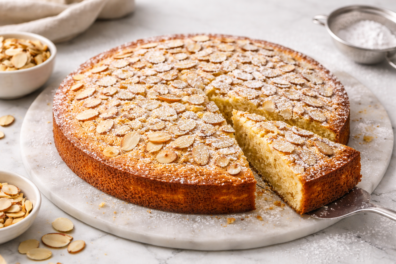 Almond Nut Cake Recipe