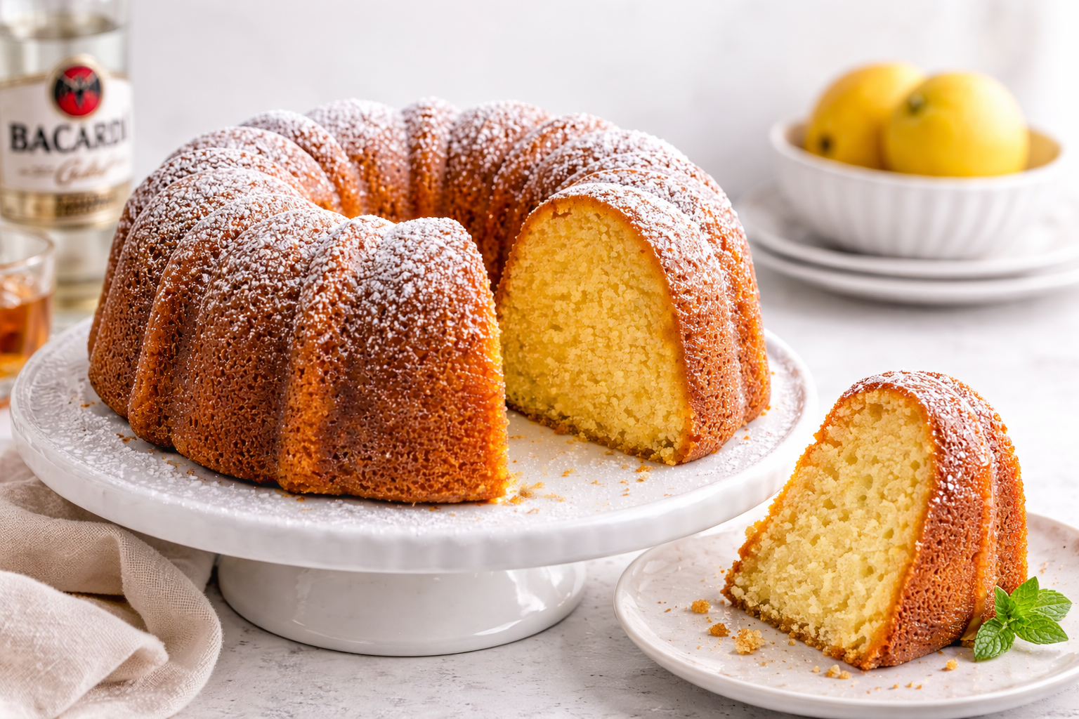 Bacardi Rum Cake Recipe