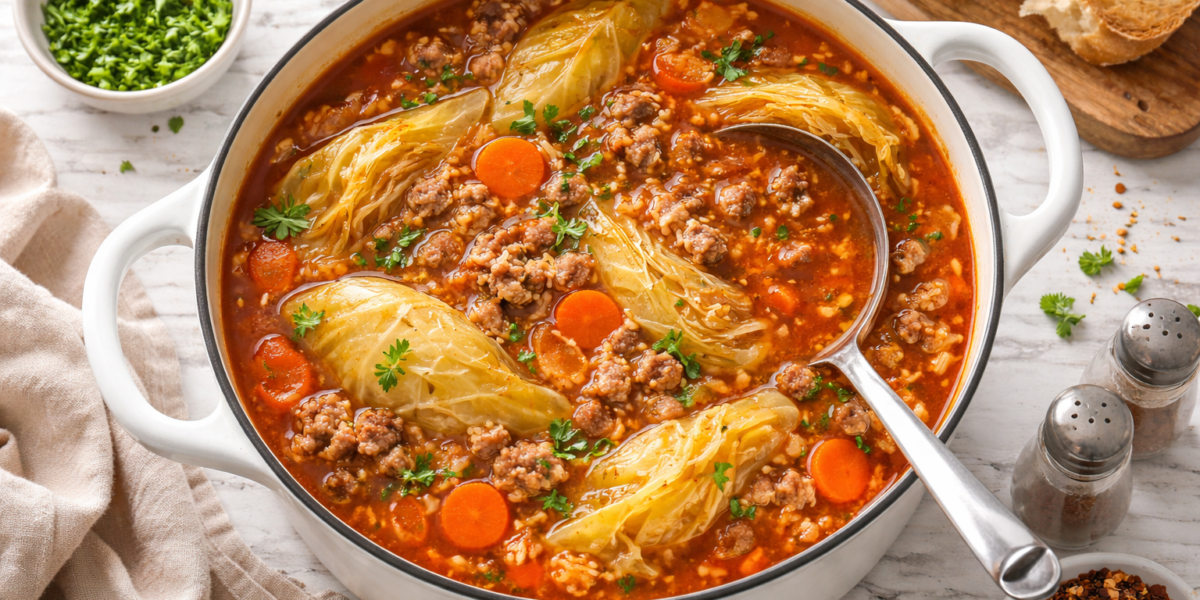 Cabbage Roll Soup Recipe
