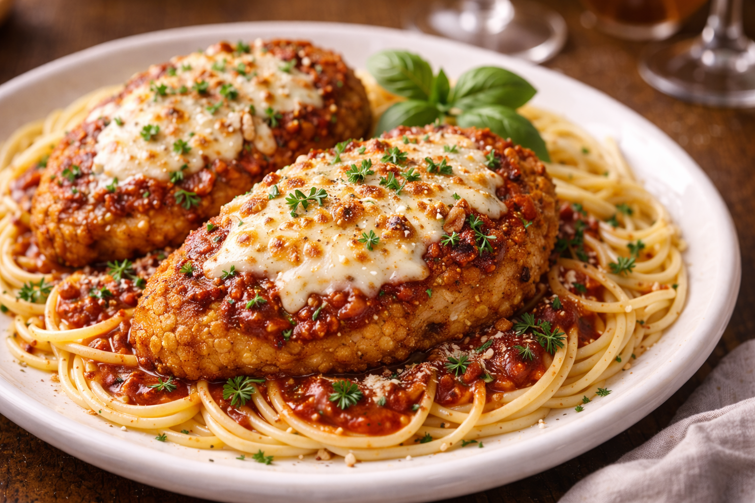 Chicken Parmesan Pasta Recipe
