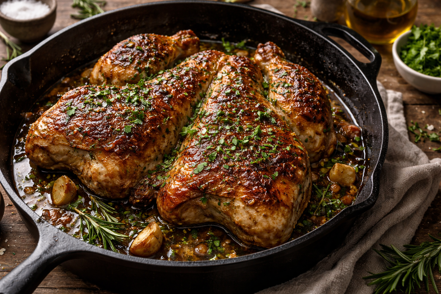 Healthy Rosemary Chicken Recipe