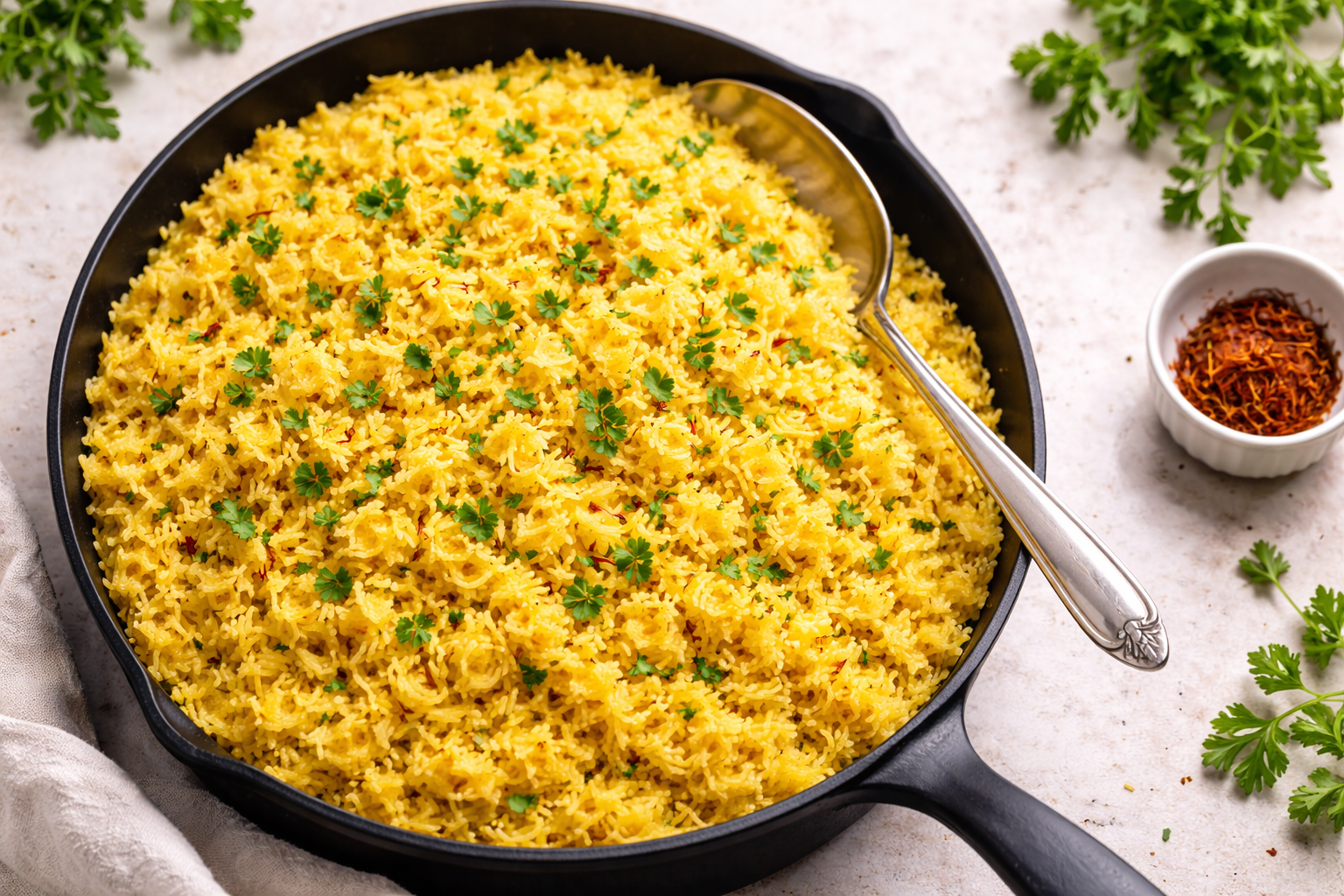 Saffron Rice Recipe