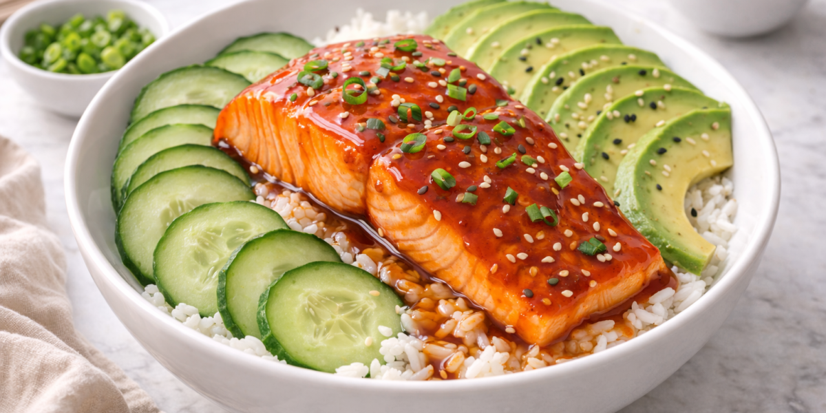 Salmon Rice Bowl Recipe