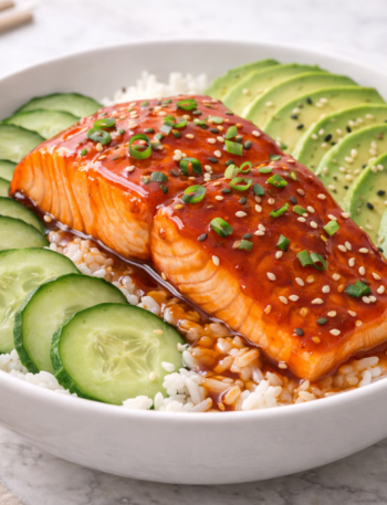Salmon Rice Bowl Recipe