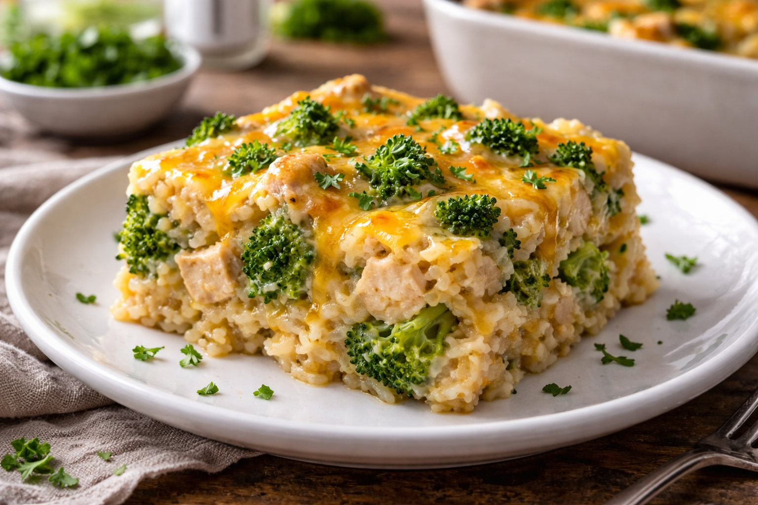Chicken Broccoli Rice Casserole Recipe