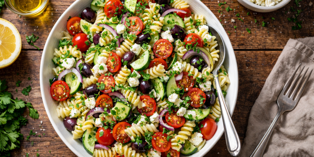 Mediterranean Pasta Salad Recipe