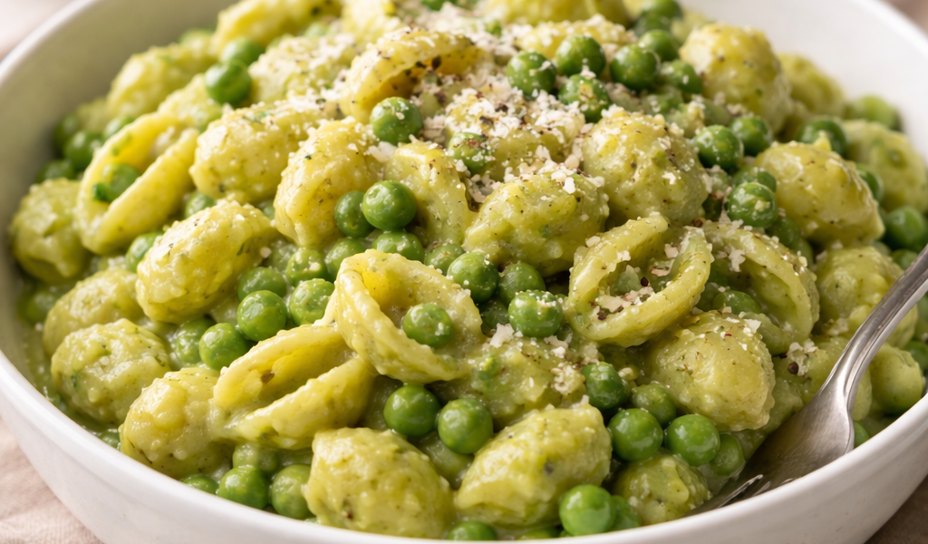 Pasta and Peas Recipe